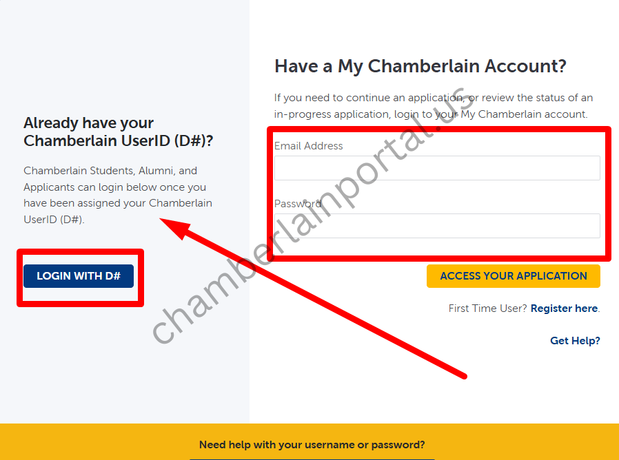 Chamberlain Student Portal