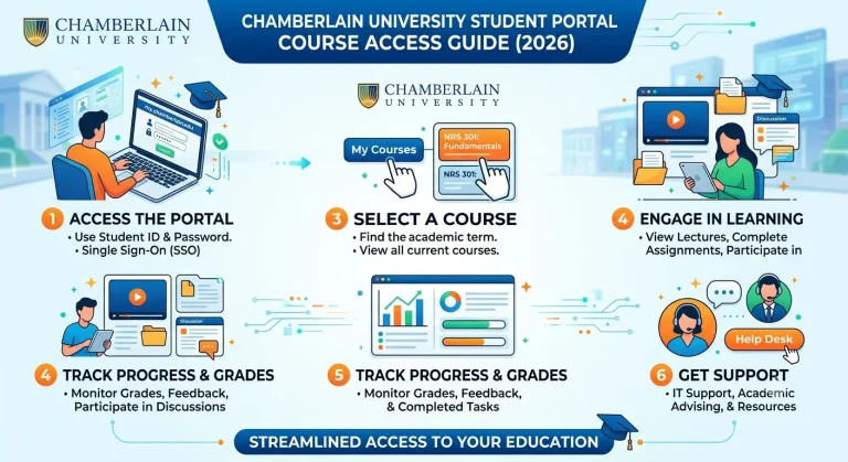 Chamberlain University Student Portal Course Access Guide (2026)